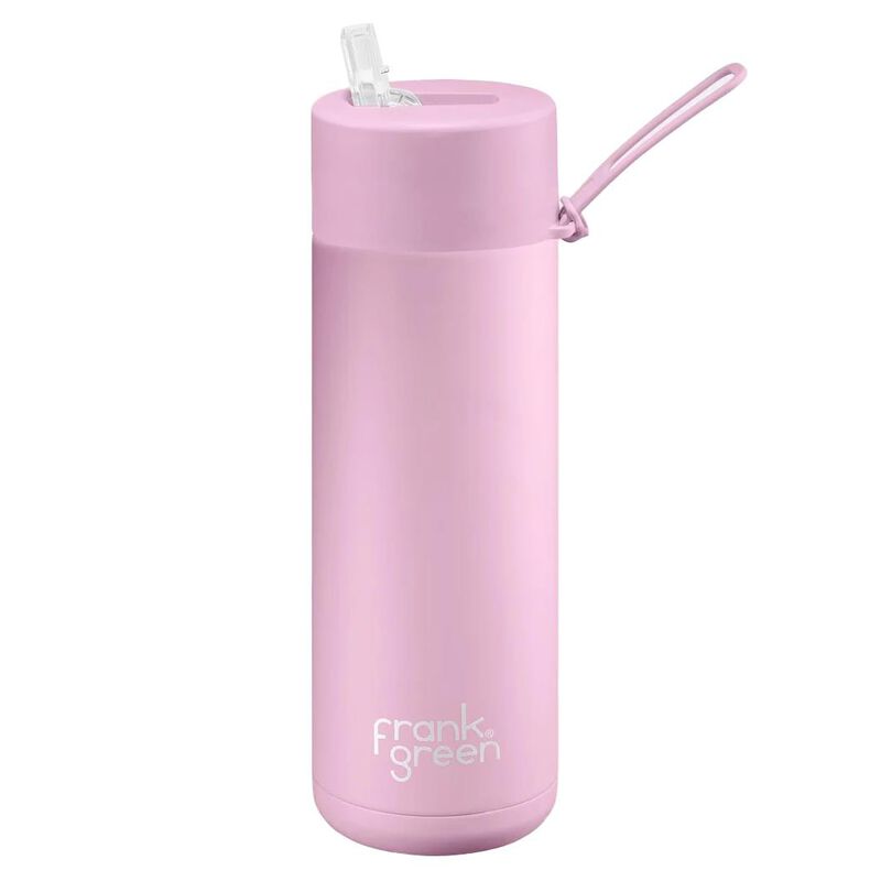frank green 20oz Ceramic Reusable Bottle with Straw Lid image number 0